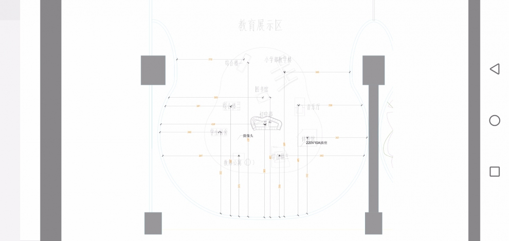 佛山永润广场双语学校模型弱电系统安装